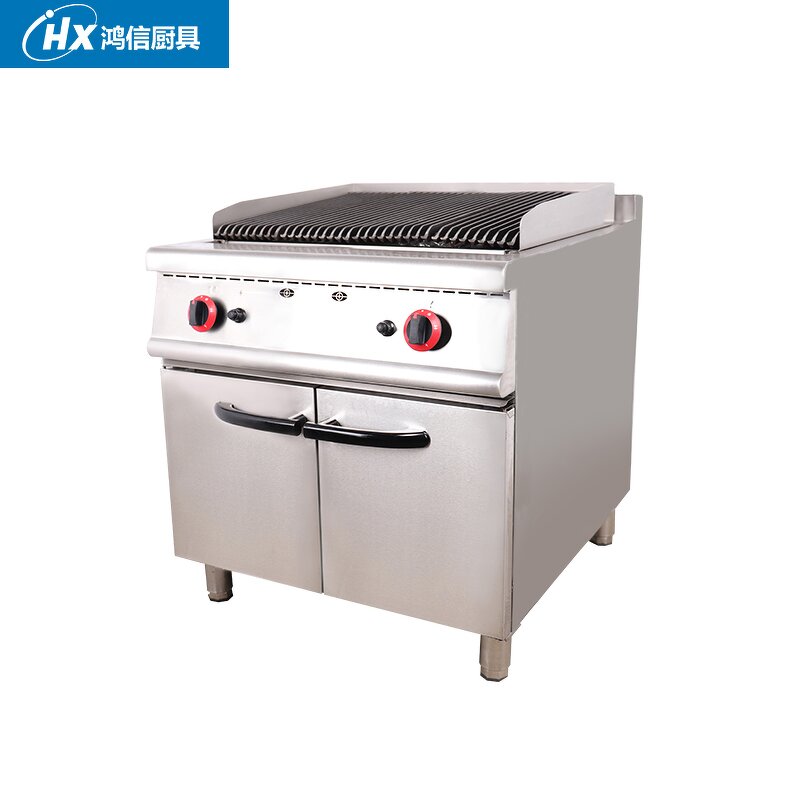 Commercial Gas BBQ Grill Manufacturer - Stainless Steel with Cabinets Outdoor