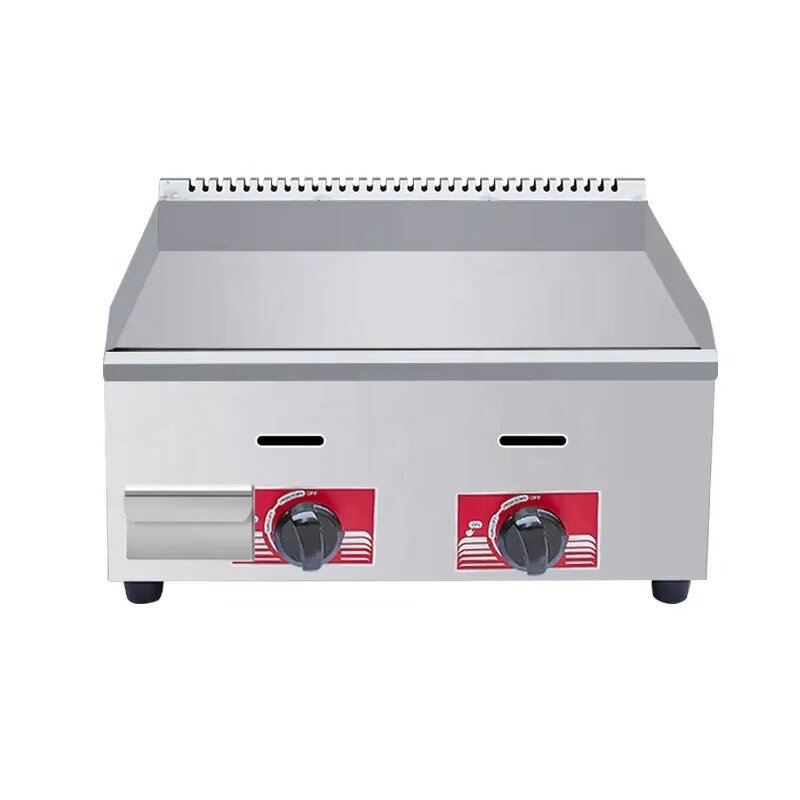 Gas Griddle Factory - 2 Head Smokeless Indoor Portable BBQ Compact