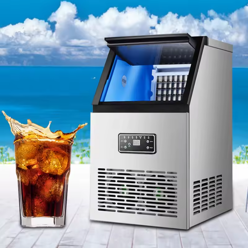 Industrial Cube Ice Maker Manufacturer - Direct Factory 30-50KG for Cold Drink Shop