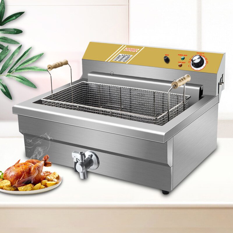 Commercial Deep Fryer Factory - Potato Chips Chicken Fryer Hot Selling