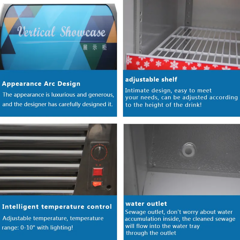 Commercial Refrigerator Manufacturer - Dry Aging Beef Storage Glass Door Cabinet