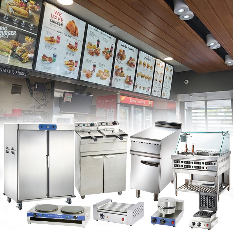Commercial Kitchen Equipment Manufacturer - Stainless Steel Set for Hotel Custom
