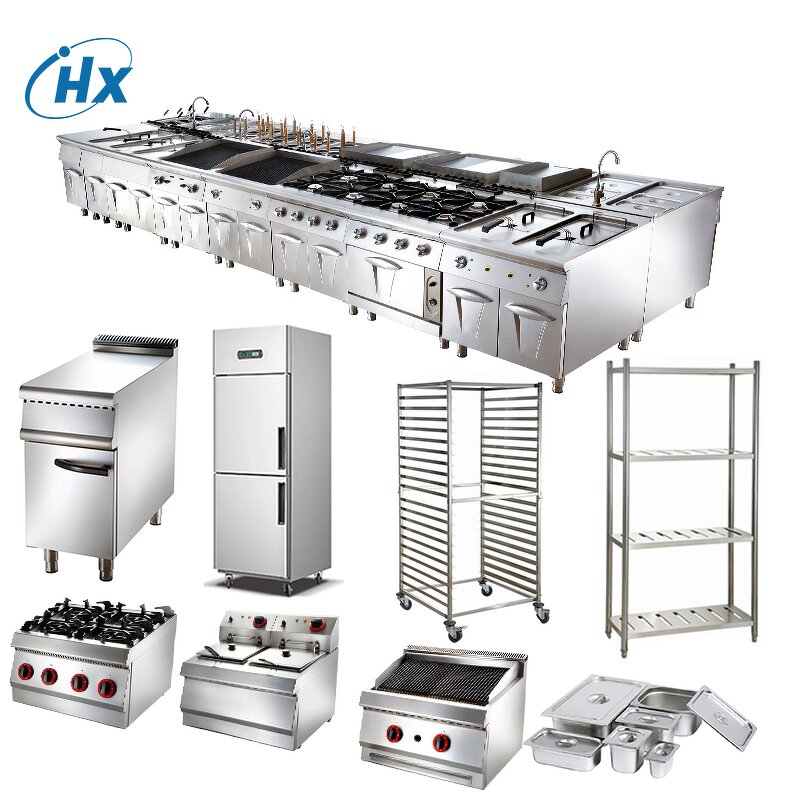 Commercial Kitchen Equipment Factory - Stainless Steel School Industrial Kitchen