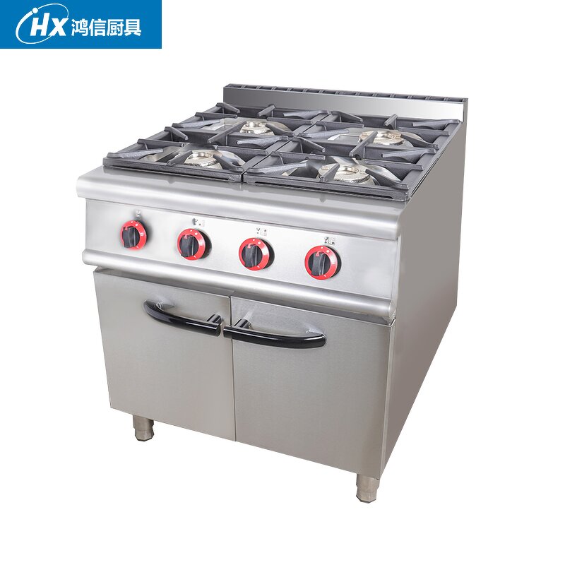 Gas Stove Factory - 4 Burner Commercial Cooking Stove Wholesale