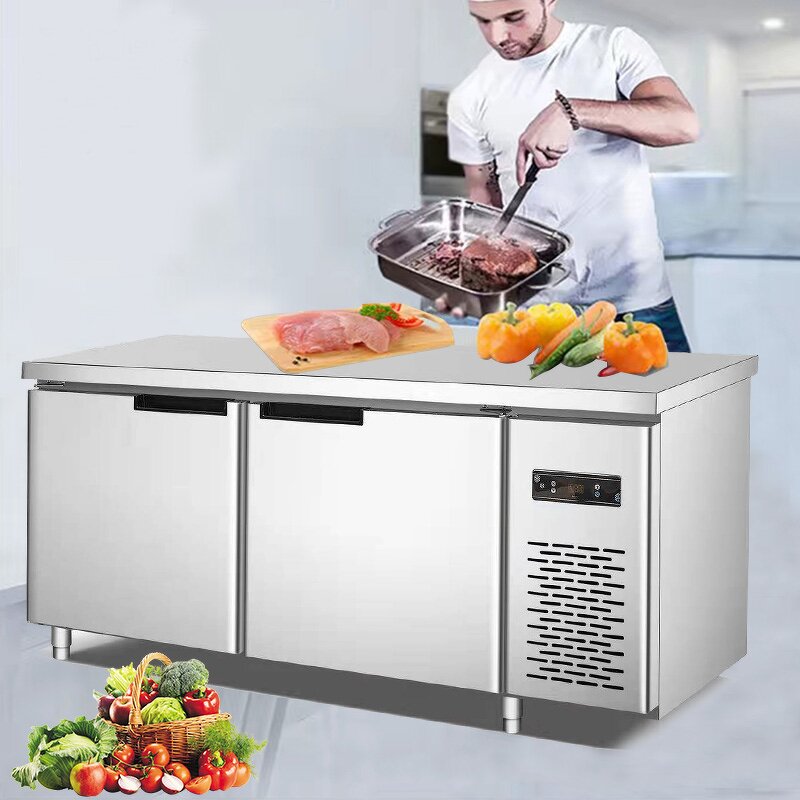 Commercial Freezer Manufacturer - Double Door Horizontal Freezer Factory Direct