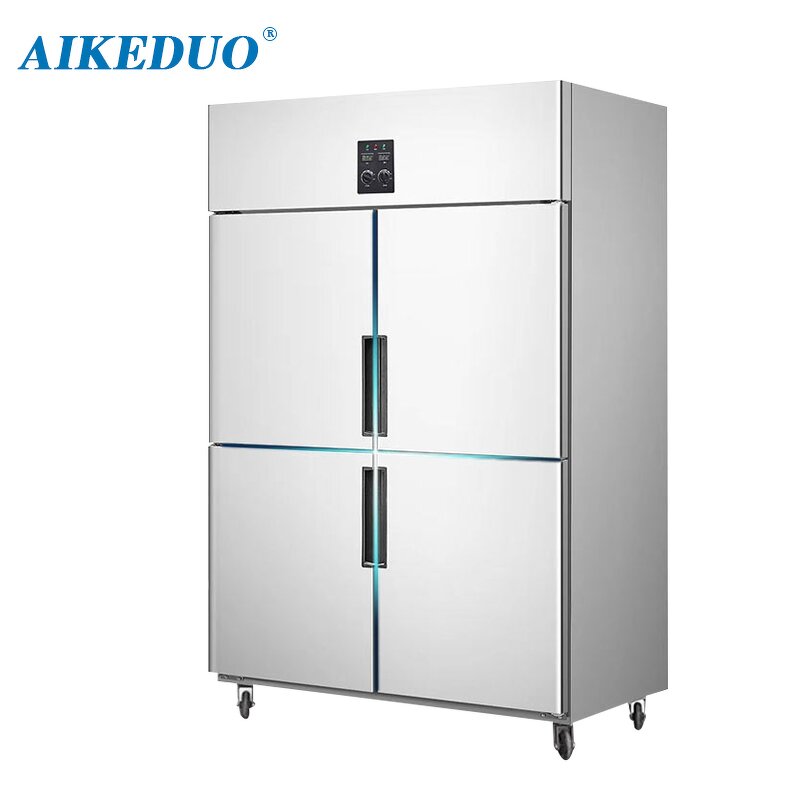 Commercial Refrigerator Factory - 4 Door Stainless Steel Upright Chiller