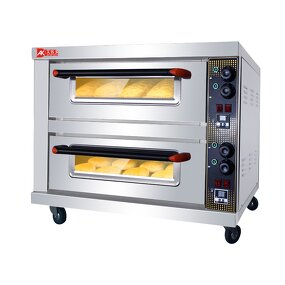 Commercial Gas Bread Oven Manufacturer - 2 Drawer 4 Tray Professional Baking