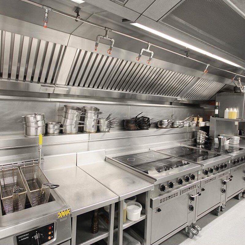 Commercial Kitchen Equipment Manufacturer - Stainless Steel Set for Hotel Custom