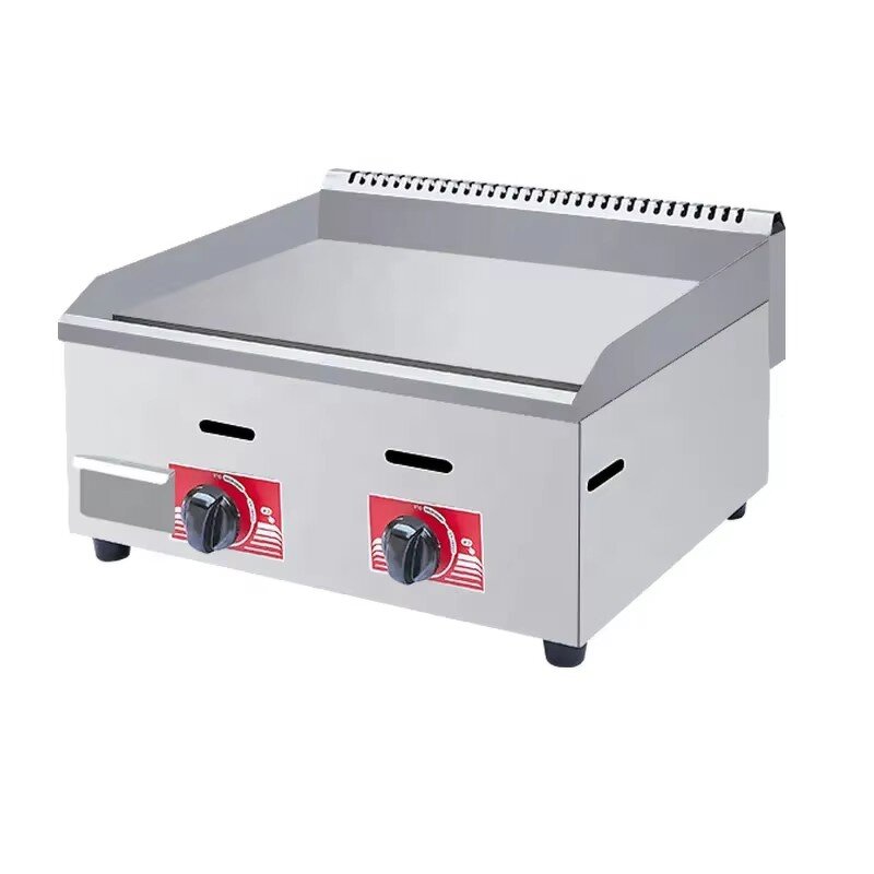 Gas Griddle Factory - 2 Head Smokeless Indoor Portable BBQ Compact
