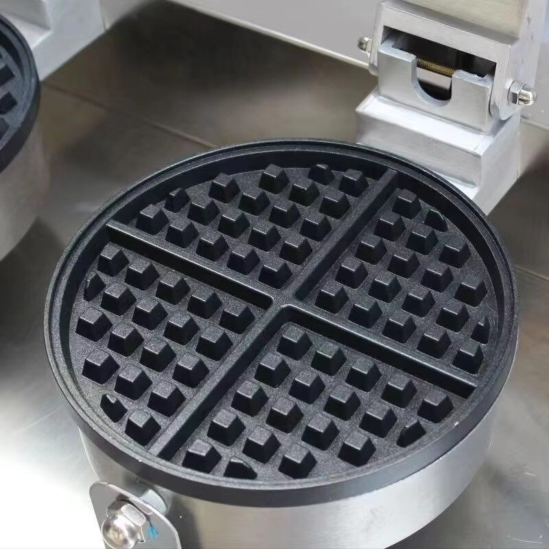 Waffle Maker Factory - Double Head Commercial Waffle Heating Machine