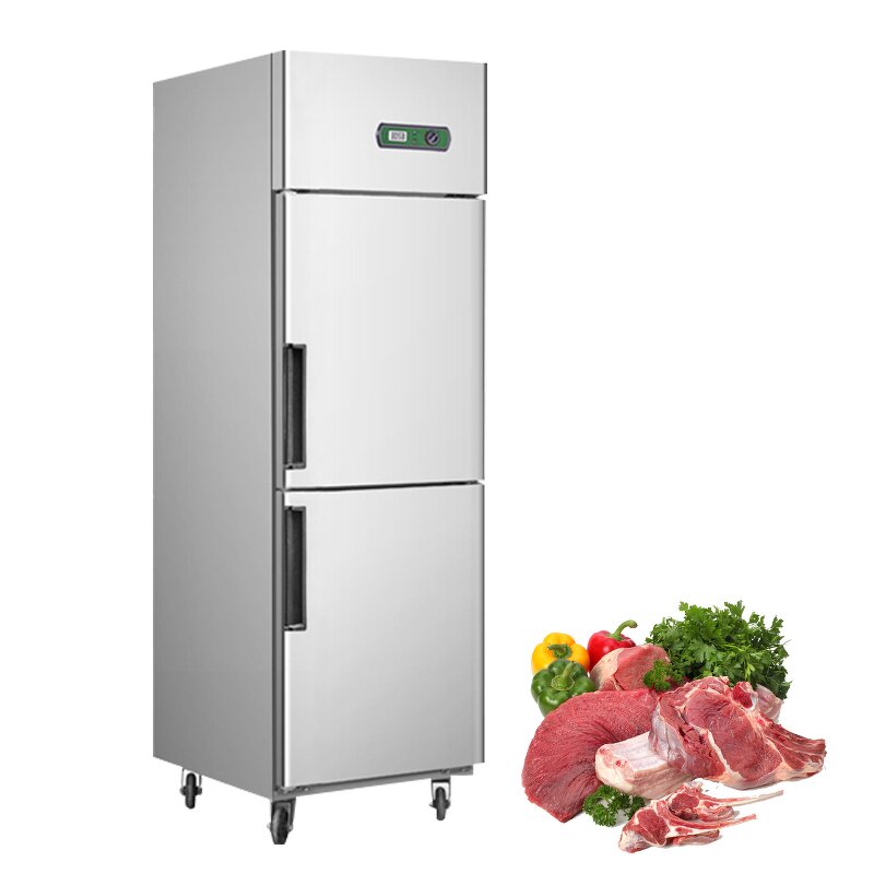 Commercial Freezer Manufacturer - Double Door Direct Cooling Compressor Freezer