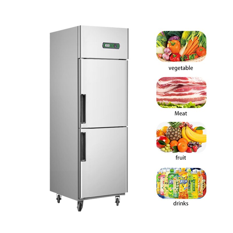 Commercial Freezer Manufacturer - Double Door Direct Cooling Compressor Freezer