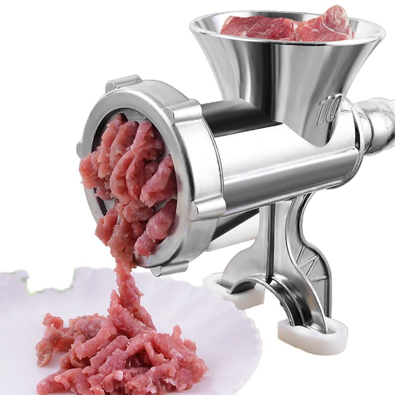 Meat Grinder Manufacturer - Manual Metal Sausage Stuffer Vegetable Grinder