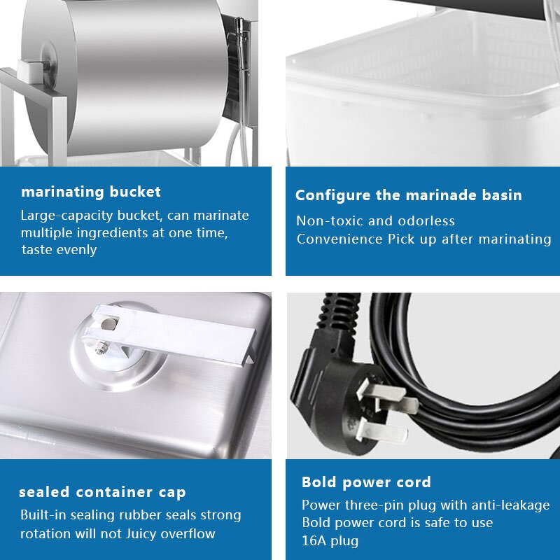 Food Processing Machine Factory - Smart Touch Marinating Machine OEM