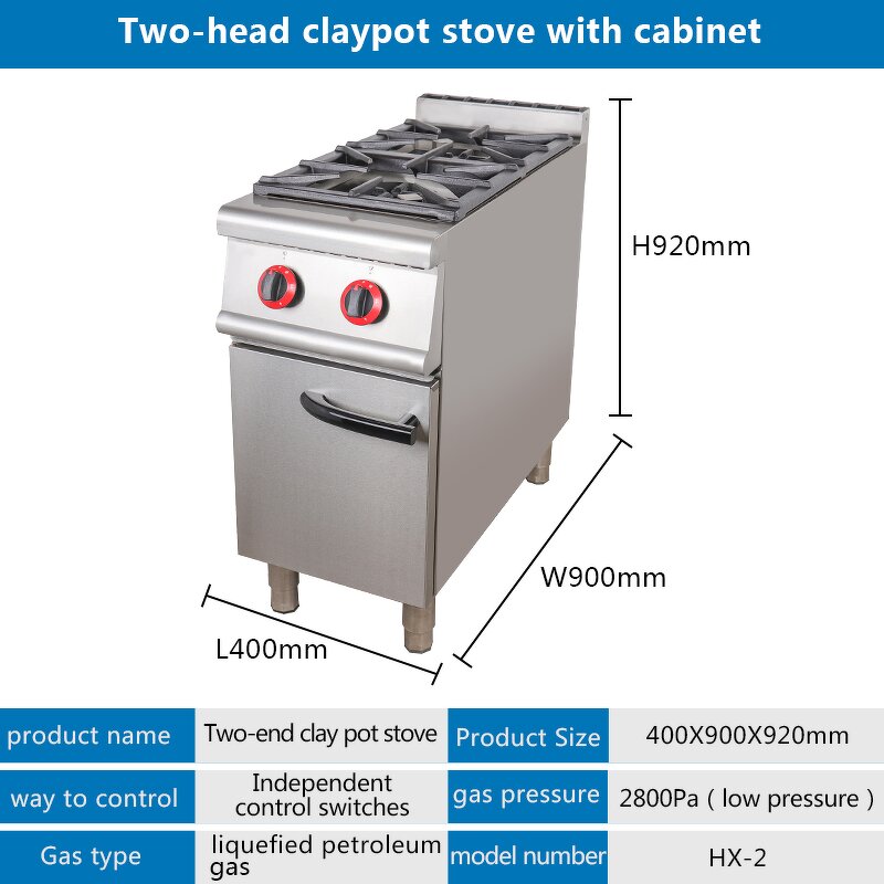 Commercial Gas Stove Supplier - Burner Cooker Restaurant Kitchen Equipment