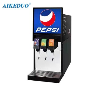 Beverage Machine Manufacturer - Three Head Soda Beverage Vending Machine