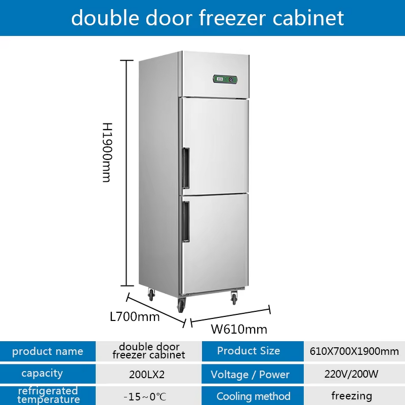 Commercial Refrigerator Manufacturer - 4.5 Cu Ft Freezer Hotel Kitchen Factory