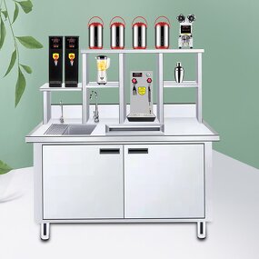Kitchen Workbench Manufacturer - 1.2M Stainless Steel with Pool Conventional