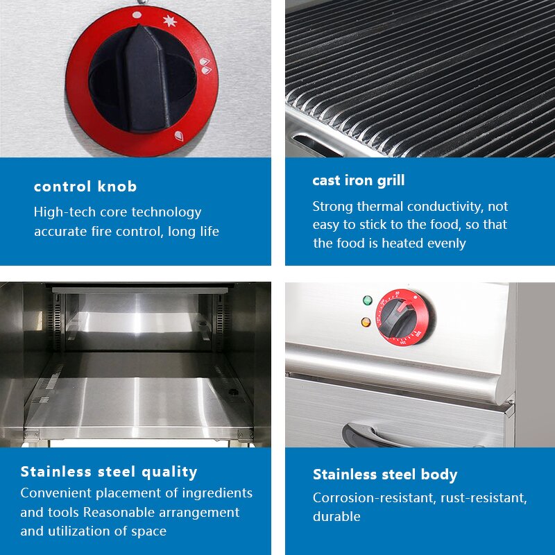 Electric Grill Factory - Stainless Steel Commercial Outdoor Cooking BBQ