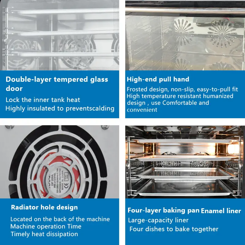 Commercial Electric Oven Factory - Desktop Bread Cake Potato Oven for Sale