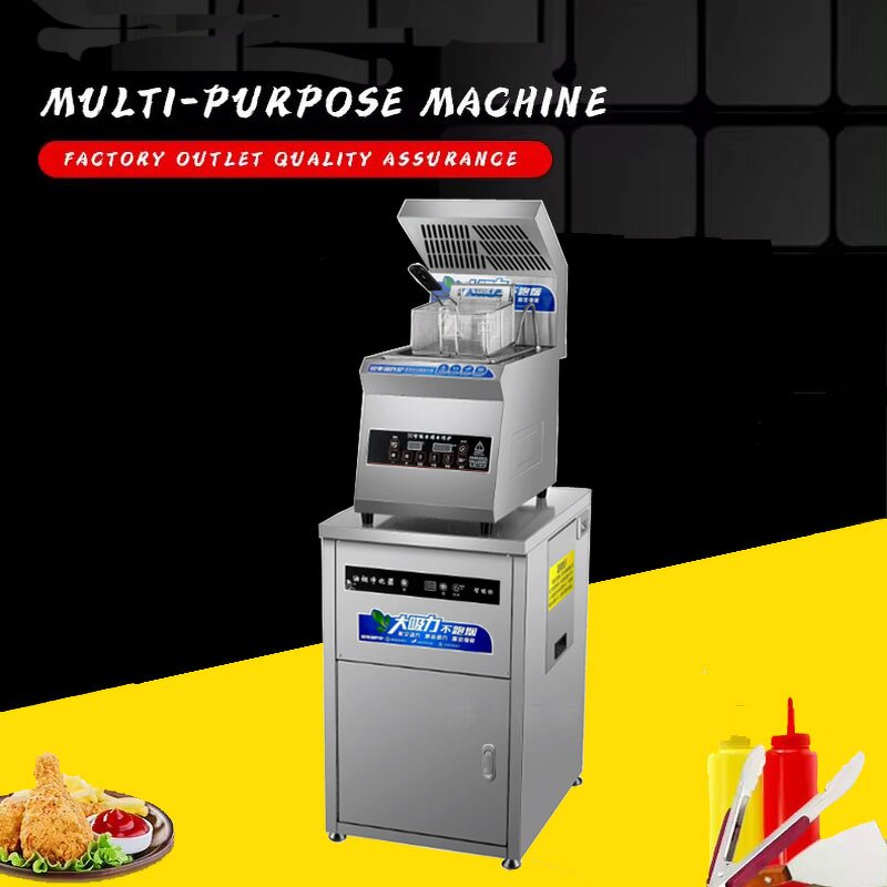 Commercial Electric Fryer Factory - 10L/20L Automatic Oil Smoke Purification