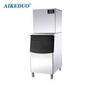 Commercial Ice Cube Maker Factory - 300KG with Storage Box for Restaurant