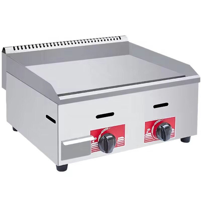 Gas Griddle Factory - 2 Head Smokeless Indoor Portable BBQ Compact