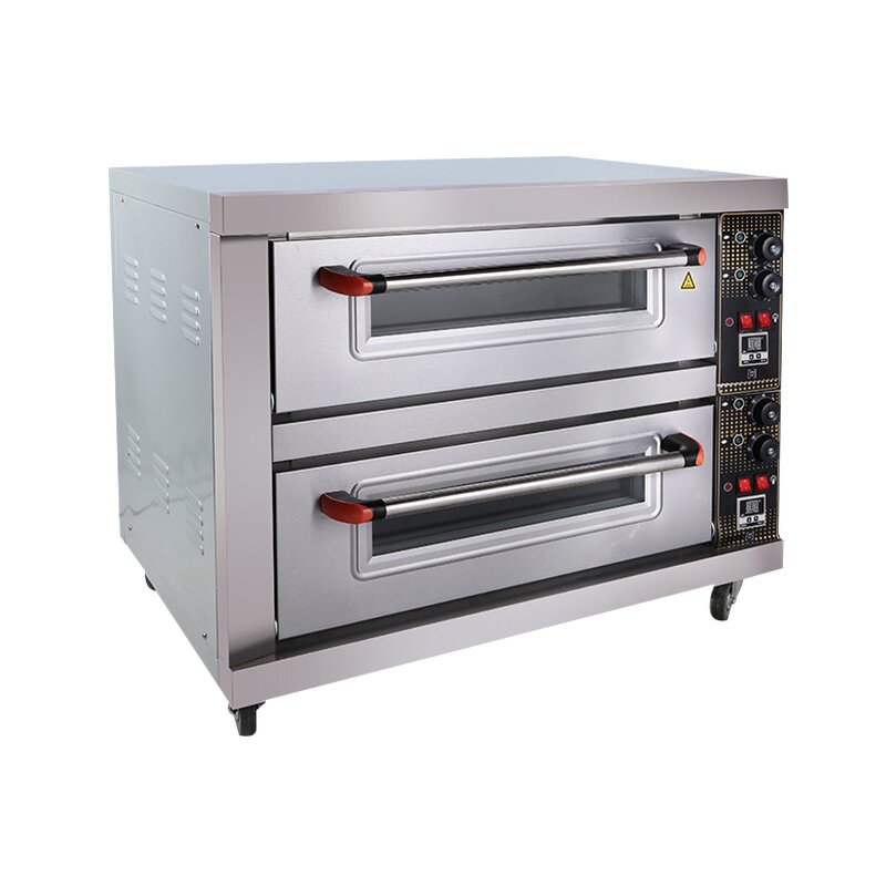 Commercial Gas Bread Oven Manufacturer - 2 Drawer 4 Tray Professional Baking