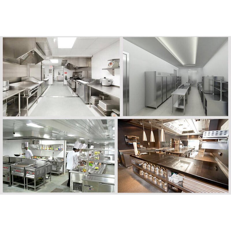 Commercial Kitchen Equipment Factory - Stainless Steel School Industrial Kitchen