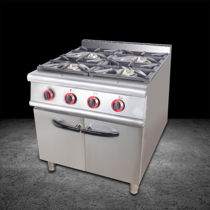 Gas Stove Factory - 4 Burner Commercial Cooking Stove Wholesale