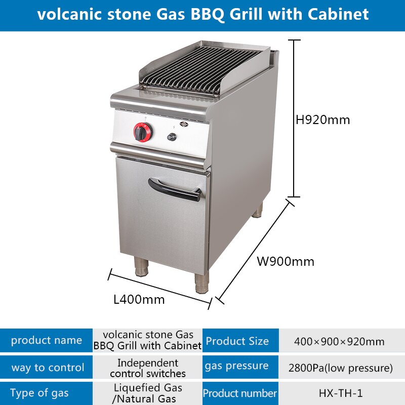 Outdoor Gas BBQ Grill Factory - Smokeless Grooved Plate Barbecue Griddle