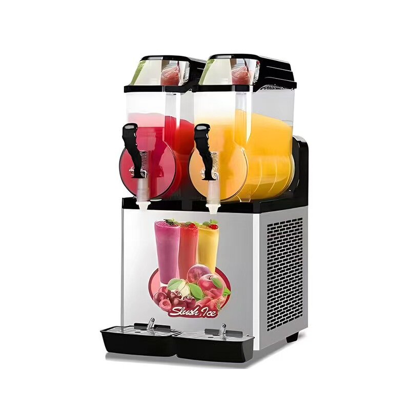 Slush Machine Manufacturer - 3 Bowls Granita Frozen Drink Commercial Slushy