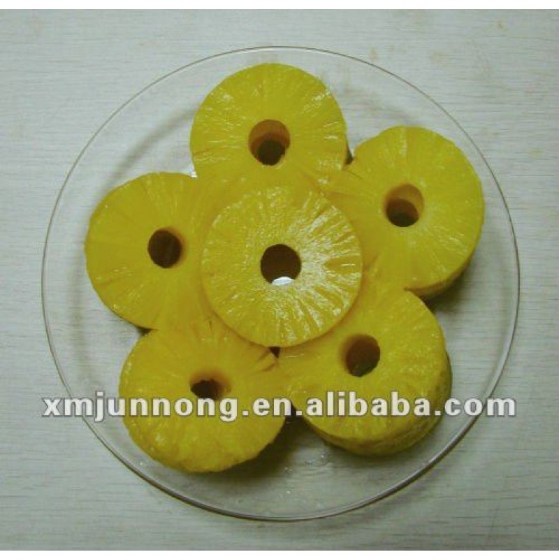 Good Quality Cheap Price Natural Sugar Water Sweet Tin Fresh Slice Pineapple Canned Fruit Canned Fruit Slices