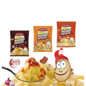 Onion Barbecue Flavor Nutritional Breakfast Instant Delicious Instant Mashed Potato