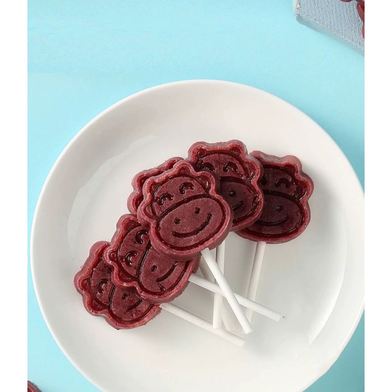 Blueberry-Flavored Hawthorn Preserved Fruit Bar in Pure Pulp Candy Snack for Kids Food & Beverage