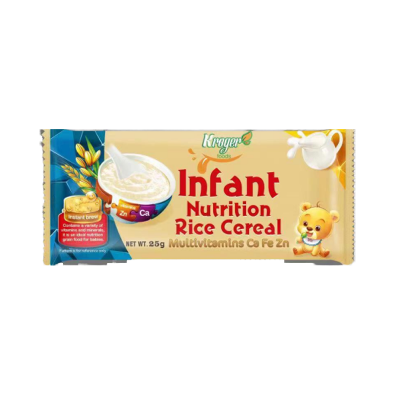 25g Dried Style Instant Milk Powder Healthy Nutritious Breakfast Cereal Dry Food Beverage for Daily Nutrition Packed Bag