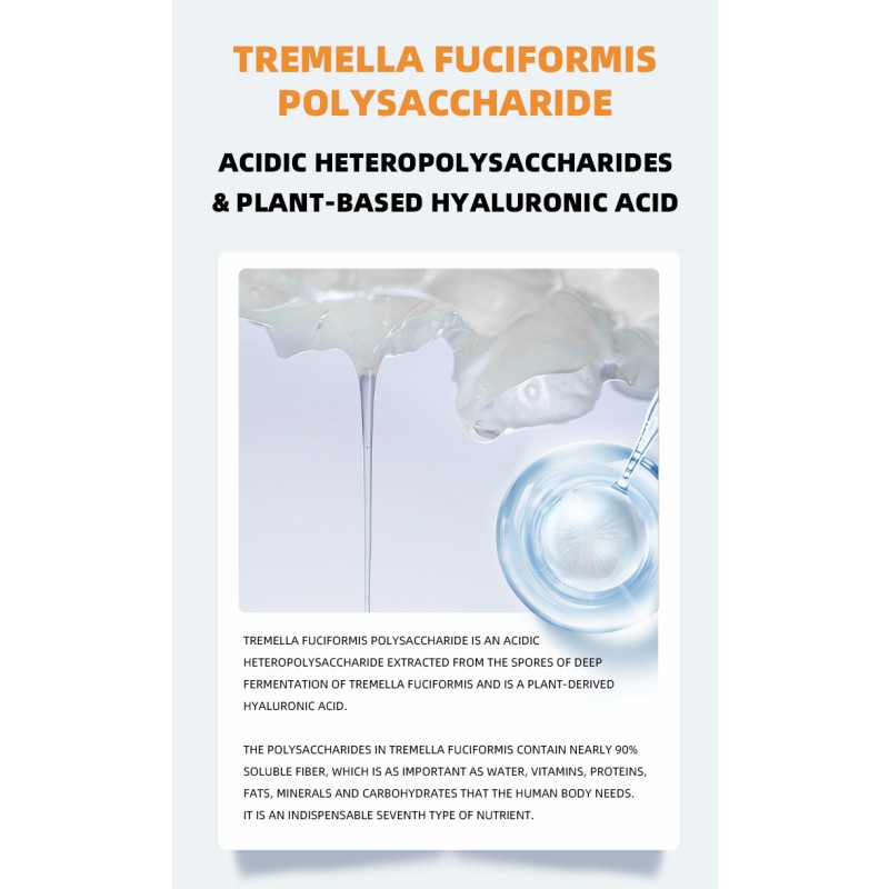 High Quality Healthy Food 92% Purity Tremella Fuciformis Polysaccharides Good Material for Food & Beverage