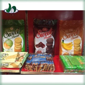 Top Selling Biscuit Spread Smooth Crispy Cookies Sweet Coffee Dessert Biscuits