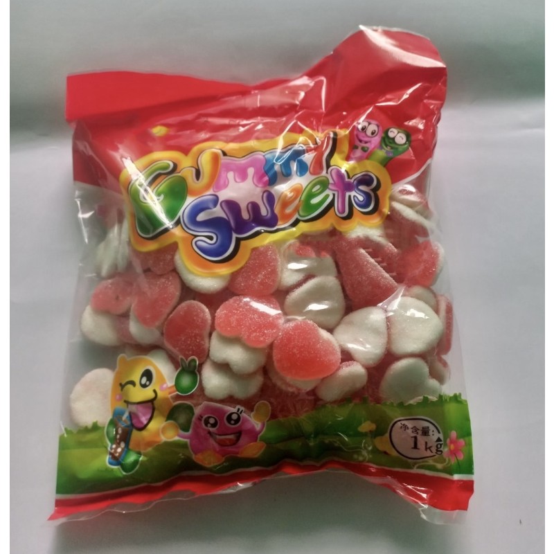 1kg Gelatin Color Watermelon Flavor Jelly Halal Certification