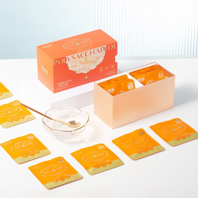 Factory Wholesale Natural Tremella Fuciformis Polysaccharide 7.5g Independent Small Packaging