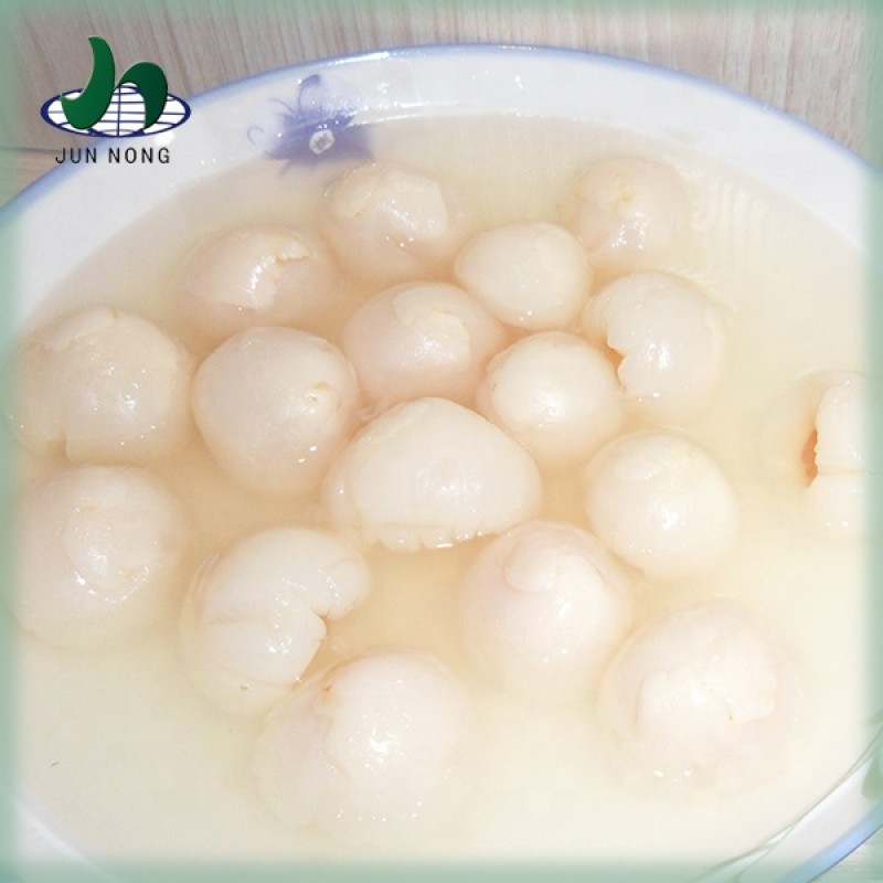 Ready to Eat Canned Lychee with Sugar Water Whole Fruit Pulp Convenient and Delicious Canned Fruit Product