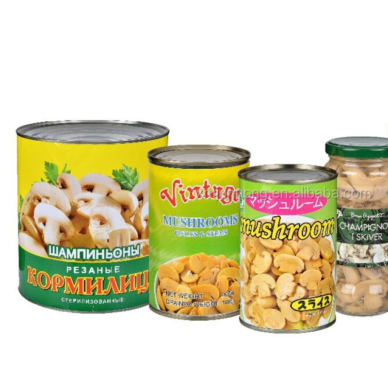 Canned Mushroom Slice or PNS 184G/400G/425G/850G/2840G