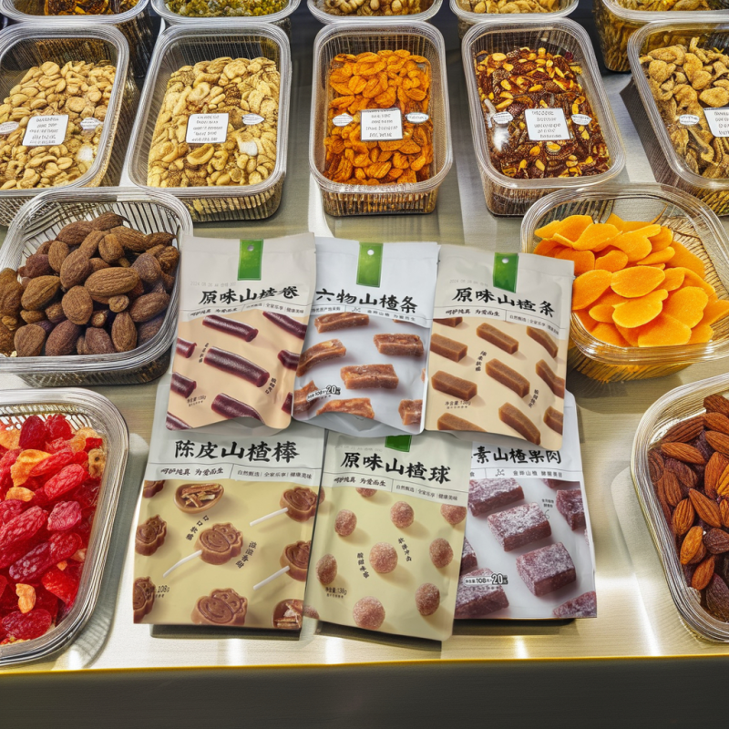 Candy Snack Children's Bag Pure Pulp Six Kinds of Multi-grain Hawthorn Stick Children's Food