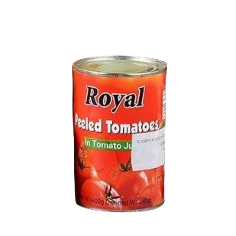 Fresh Organic Chopped Tomatoes and Vegetables in Season Canned Sauce