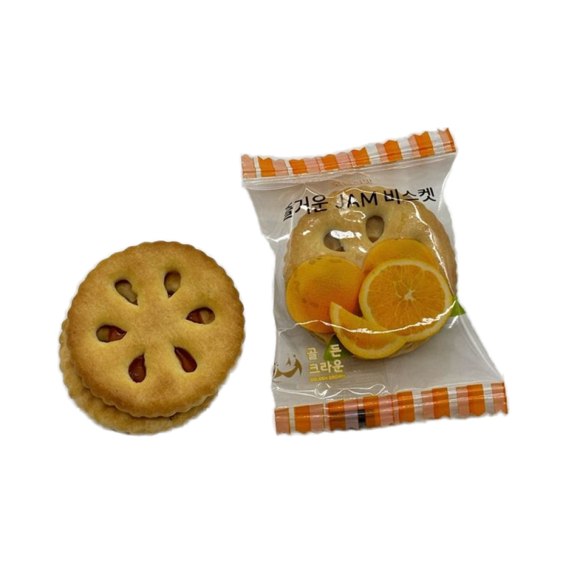 Hot Selling All Kinds of Fruit Flavor Sandwich Cookies in Bulk and Boxed