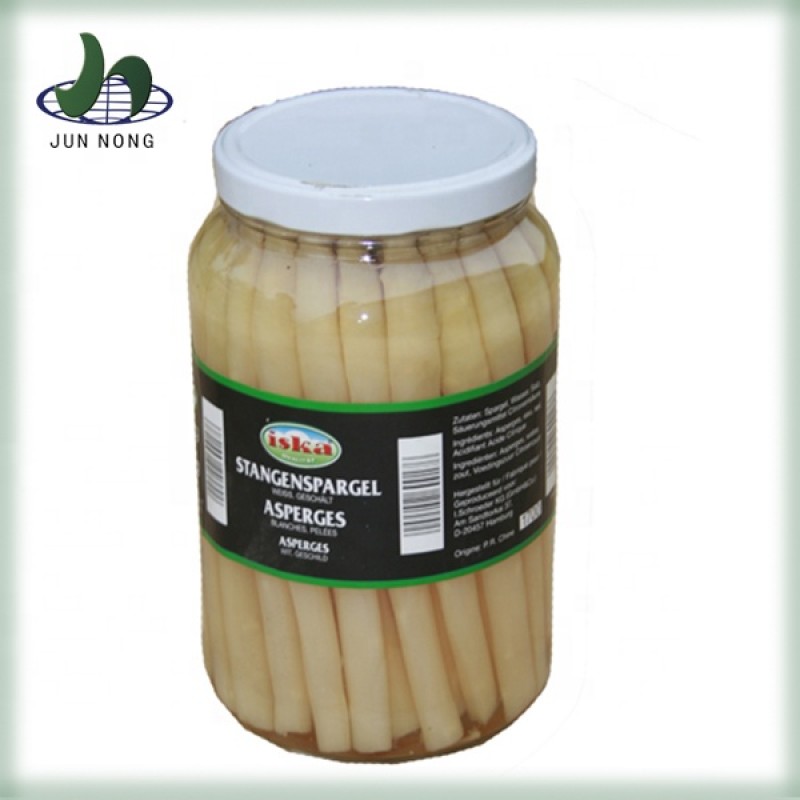 Good Quality Fresh Canned Vegetables Delicious Canned White Asparagus Halal Certified Preserved in Salt Brine Water