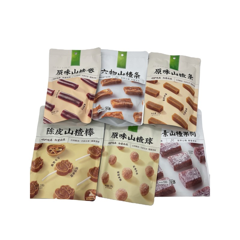 Highly Healthy Bulk Box Cartoon-Style Hawthorn Fruit Gummies Fruity Flavor With Sweet Preserved Taste