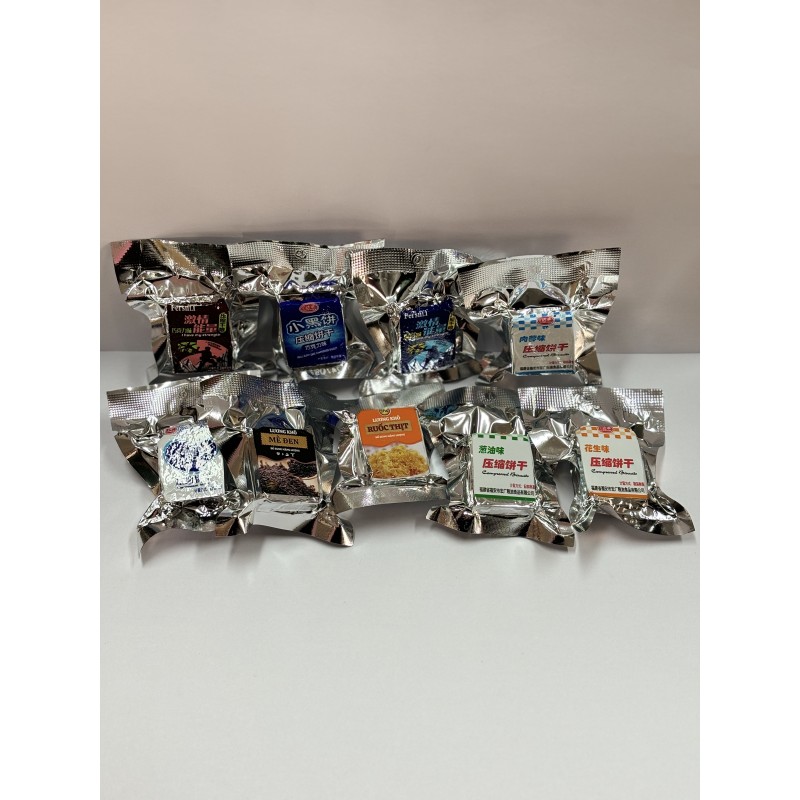 Variety of Flavors OEM High Energy Emergency Ration Food Wholesale Mre Compressed Biscuit