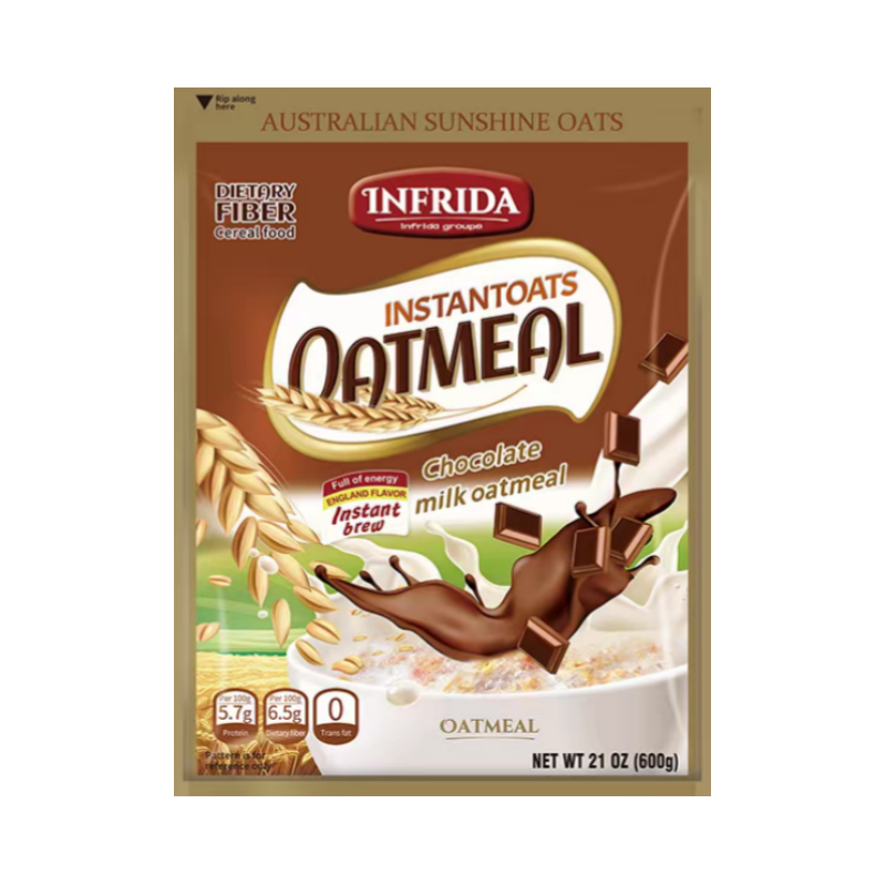 600g Instant Oatmeal With Original/Yogurt Nuts/Chocolate Flavor