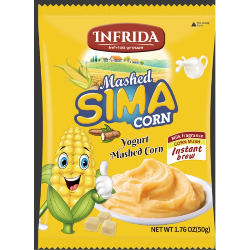 50g Coconut Lily Mung Bean Cool Cup Easy Food  With Salty Taste Box Packaging